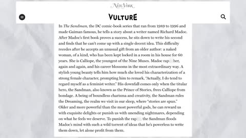 The Harvey Weinstein of Comics - Satanic JEW Neil Gaiman (yet another Aleister Crowley fanboy)