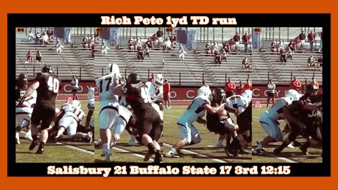 Prototype 456: Buffalo State's Rich Pete 1yd TD run vs Salisbury