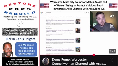 Worcester, MA City Councilor Makes Ass Out of Herself Trying to Protect a Vicious Illegal Immigrant