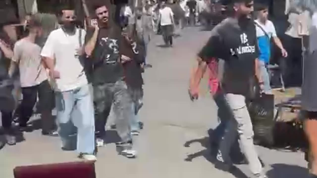 Tehran market closed and evacuated