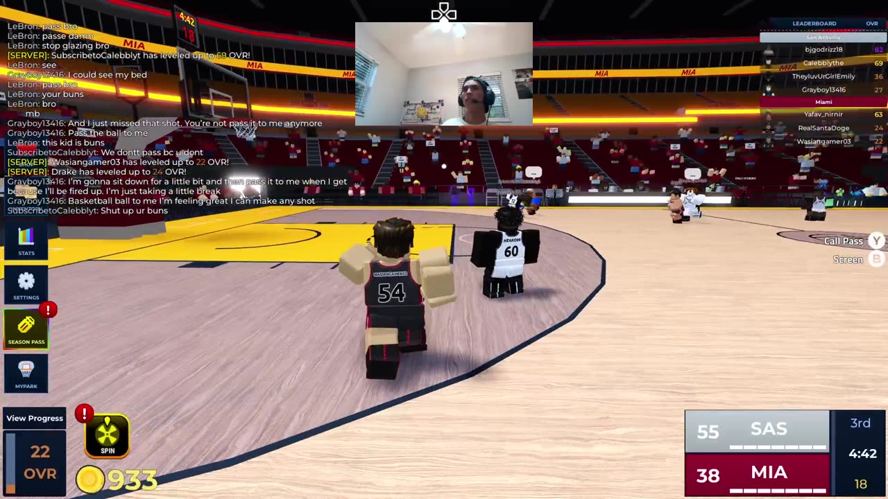 Playing Roblox Basketball! | wasiangamer03