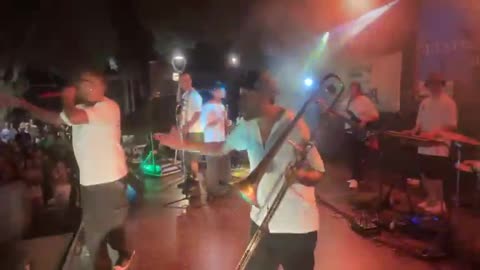 Los Picantes en el escenario de la Fiesta de la Cerveza en Piriápolis, Maldonado 17/01/2026