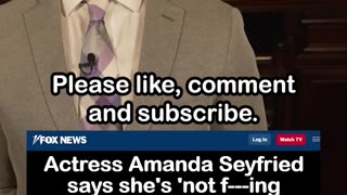 Amanda Seyfried says she's not apologizing for Charlie Kirk post calling him hateful