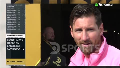 "I have a lot of admiration for Cristiano Ronaldo's career", Lionel Messi