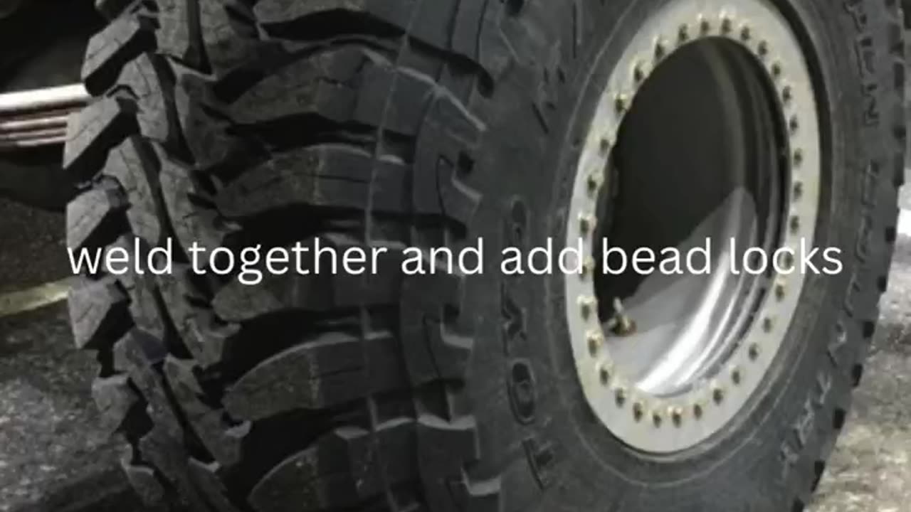 Building 16x12 8 bolt beadlock rims