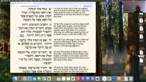 Parasha Va-yiqra: Leviticus 1:1-5:26