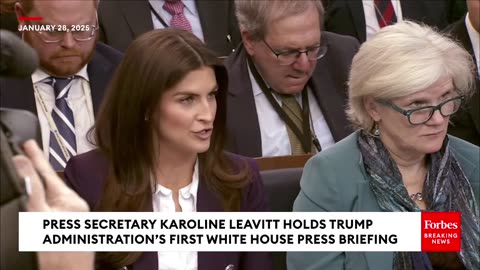 Karoline Leavitt Spars With Reporter Over 'Legality' Of Trump's IG Firings While Defying 30 Day Law