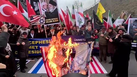 Istanbul protesters hold anti-US rally as US-Iran tensions mount