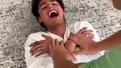 Press On Their Chest and Hear Their Real Laugh Comes Out