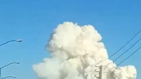 Huge explosion in the mountains of Tehran What did we attack there??