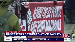 Protesters Rally Against National Guard Deployment, ‘Increased Aggression’ at Portland ICE Facility