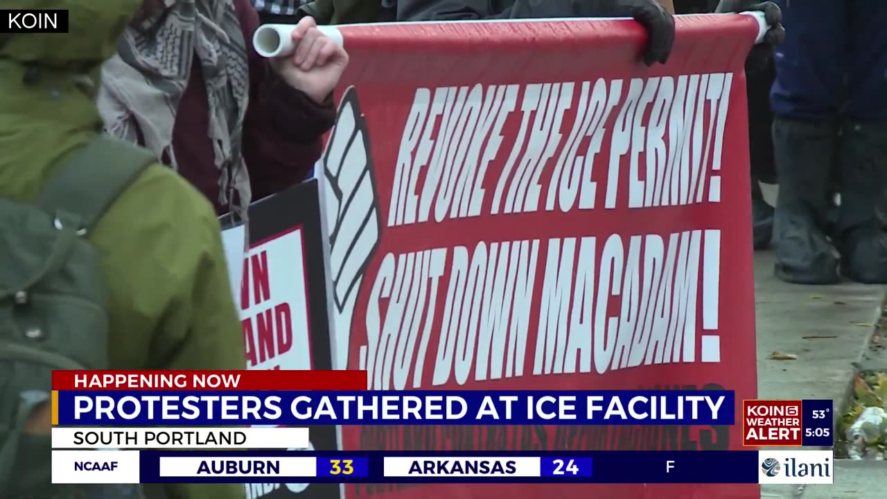 Protesters Rally Against National Guard Deployment, ‘Increased Aggression’ at Portland ICE Facility
