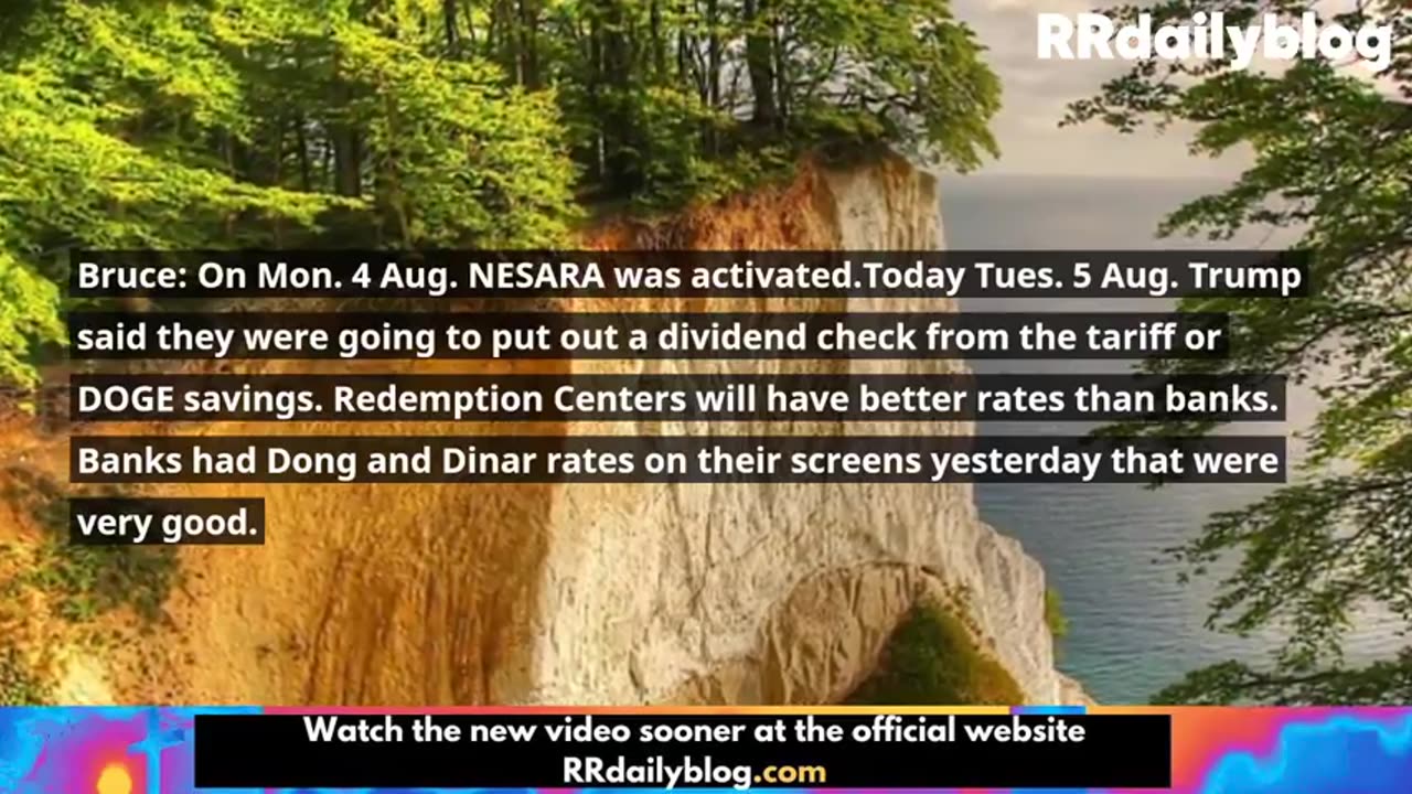 Restored Republic via a GCR: Update as of August 7, 2025