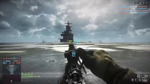BattleField 4 long shot within map 1.10 miles