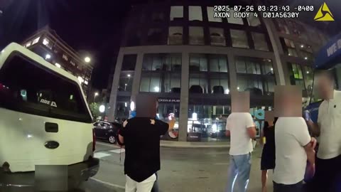FOOTAGE JUST RELEASED: Officers respond to viral Cincinnati attack