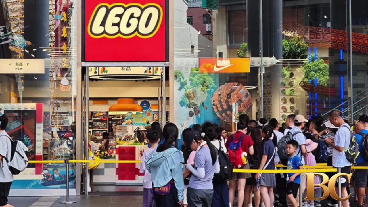 Lego hits record revenue in first half of 2025