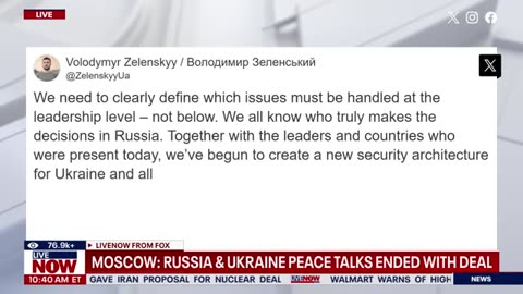 BREAKING: Russia-Ukraine end peace talks after 2 hours, agree to exchange 1,000 prisoners