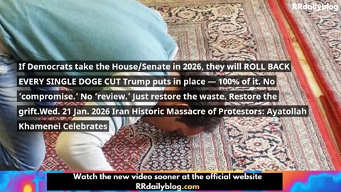 Restored Republic via a GCR: Update as of January 22, 2026