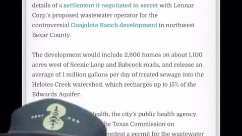 Texas Aquifer Under Threat