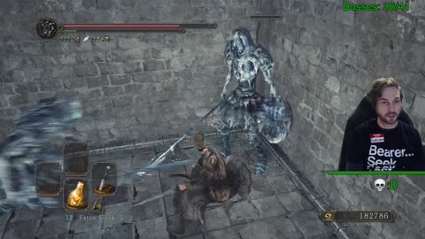 NO DEATH RUN - All 41 Bosses, Broadsword Only (Dark Souls 2)