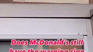 McDonalds now admits that the food served there is toxic