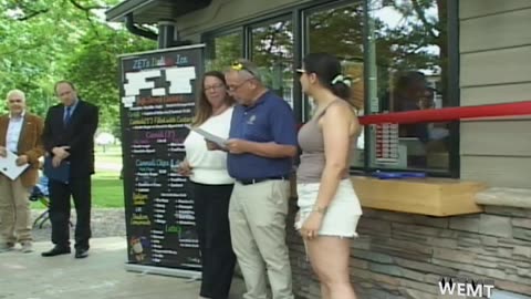 Ribbon Cuting And Grand Opening Of ZETS Italian ice At Lincoln park june 27 2025.