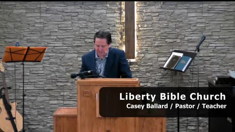 Liberty Bible Church / Do you fear the Lord / Acts 4:13-22