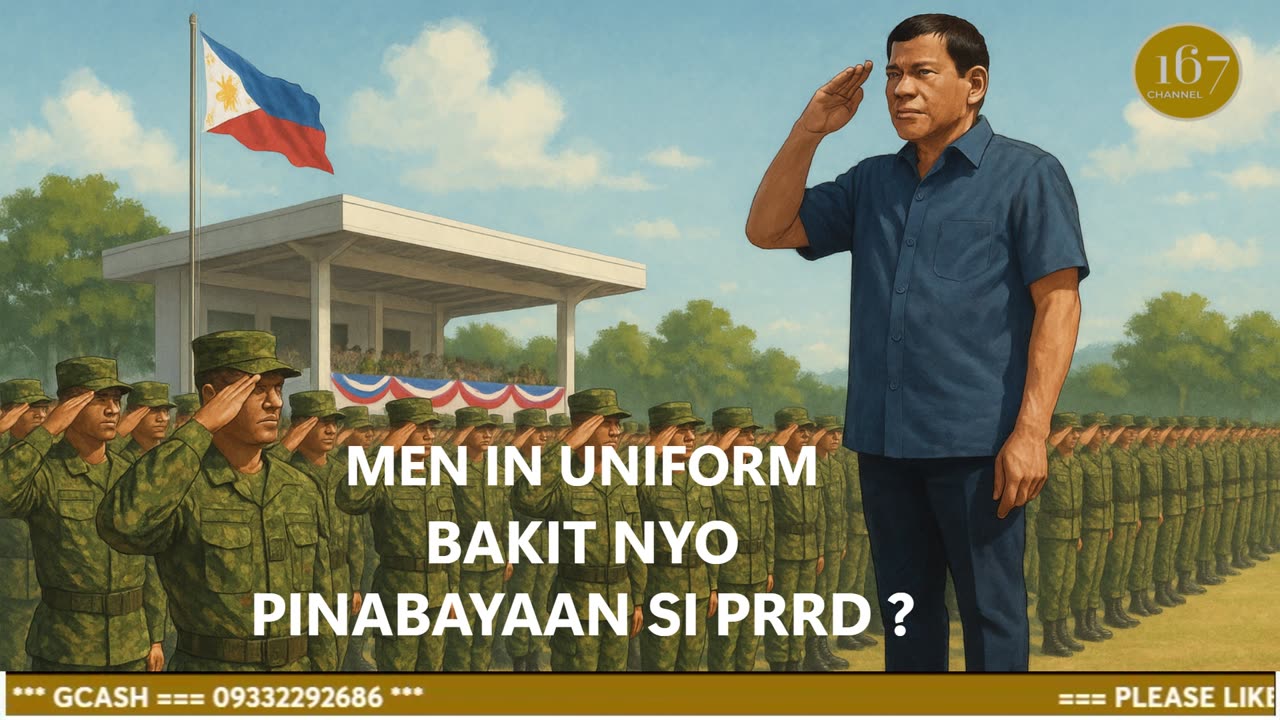 MEN IN UNIFORM BAKIT NYO PINABAYAAN SI PRRD ?