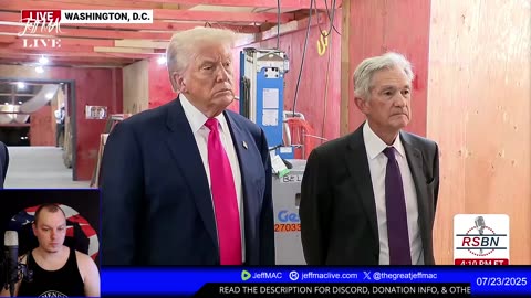LIVE: President Trump is Touring the Federal Reserve