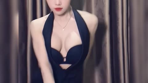 Beautiful and incredibly attractive girl with captivating dance moves.