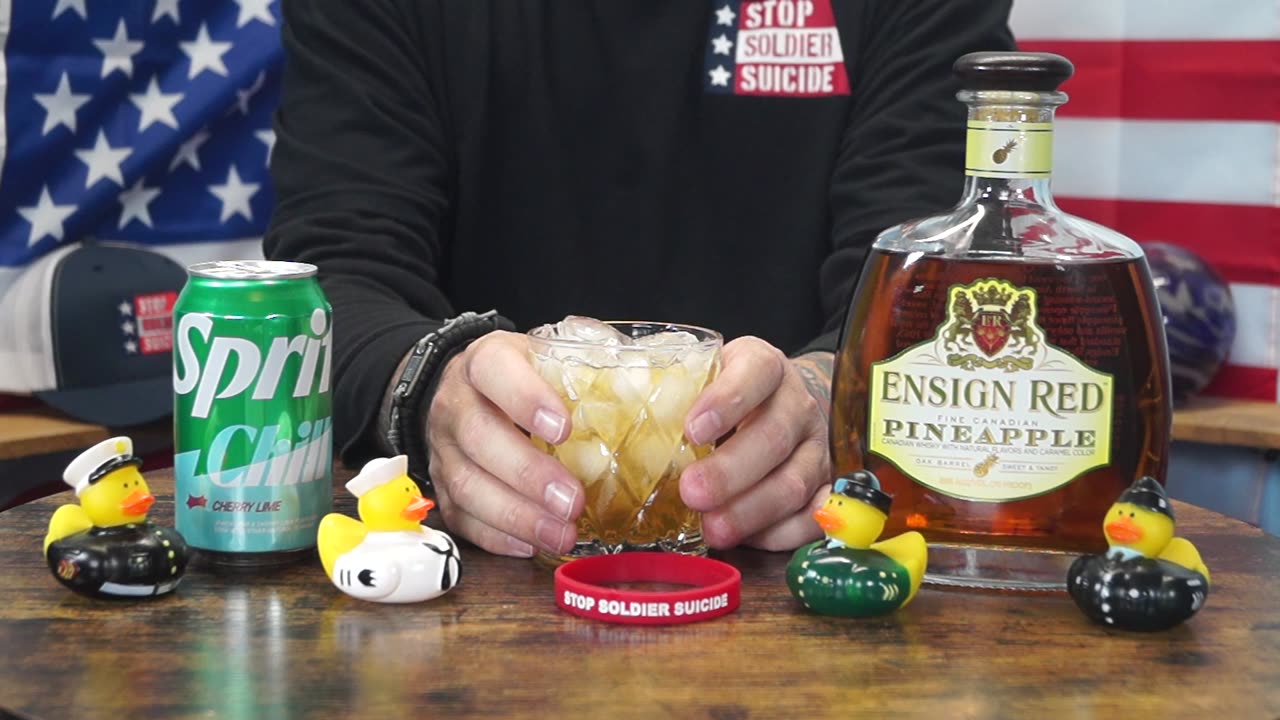 John Heitman - Ensign Red Pineapple Whiskey & Sprite Chill Cherry Lime Soda