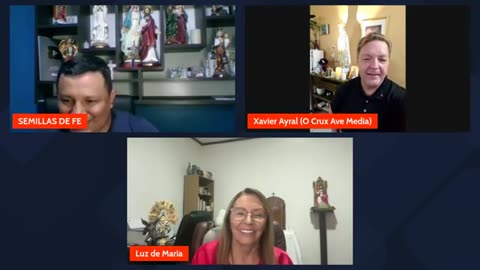 LUZ DE MARIA: TIEMPOS de PERSECUCIÓN- MENSAJE SAN MIGUEL, NO SE DESCUIDEN XAVIER AYRAL