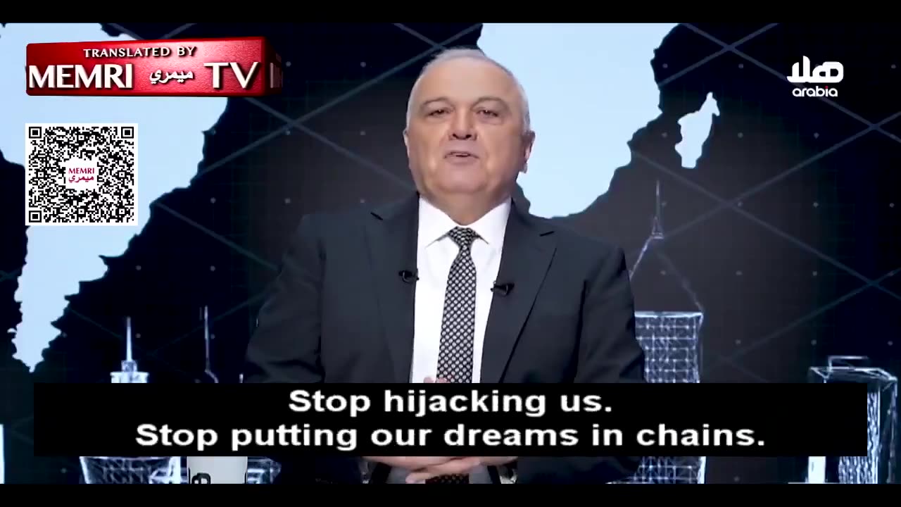 With great courage and determination the Lebanese TV host Walid Abboud said