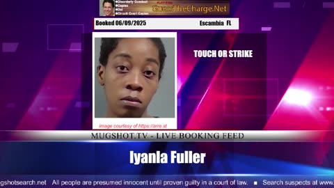 Mugshot TV - Live Arrest Booking Video Stream