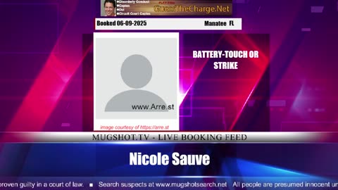 Mugshot TV - Live Arrest Booking Video Stream