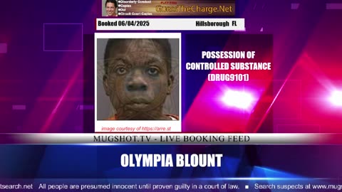 Mugshot TV - Live Arrest Booking Video Stream