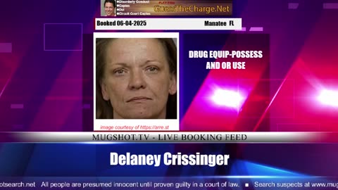 Mugshot TV - Live Arrest Booking Video Stream