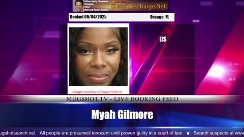 Mugshot TV - Live Arrest Booking Video Stream