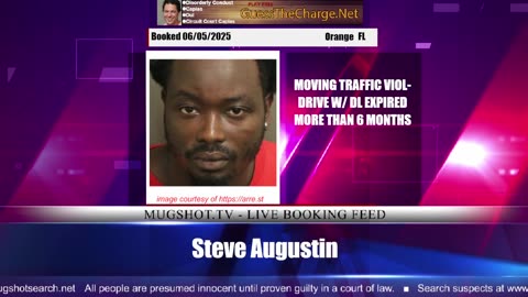 Mugshot TV - Live Arrest Booking Video Stream