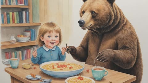 Goldilocks and the Three Bears ✨ Bedtime stories - Fairy tale - Short books told