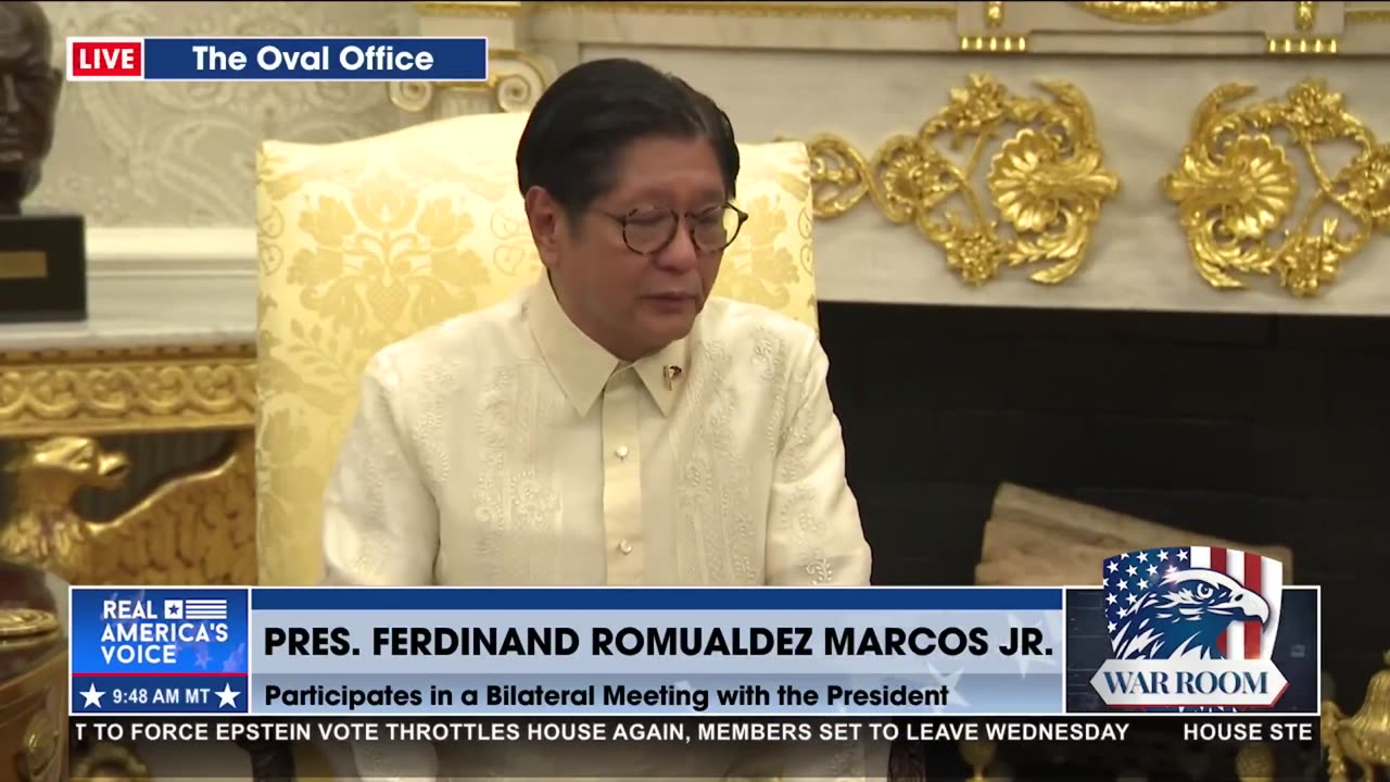 PRES. MARCOS ON CHINA RELATIONSHIP