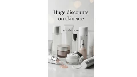 Why pay full price for skincare? 🧴✨ Get huge discounts