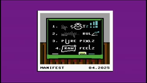 C64 Demo - Behind the screen (Pixel Punx - 2025)