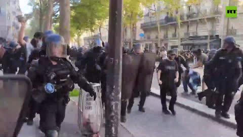 Over 100 arrests during clashes in Paris, Lyon, and Nantes