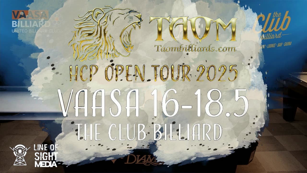 LIVE !! Table 8 TAOM HCP OPEN TOUR PARILÄMPPÄRI