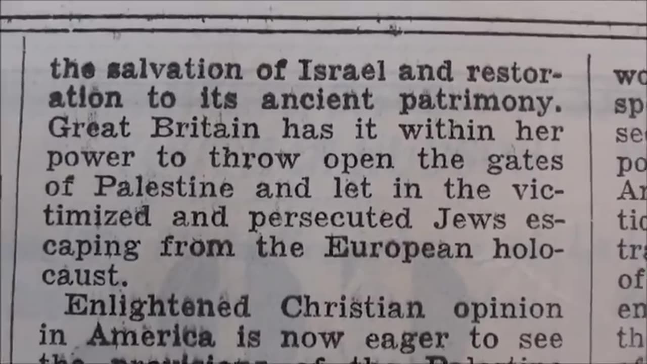 Old Newspaper Says SIX MILLION JEWS Died