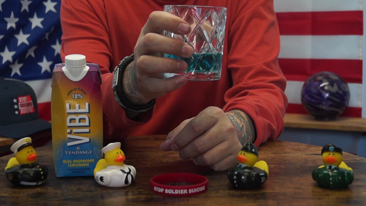 MSG Donald Gervais - Vendange Vibe Blue Raspberry RTD Cocktail Review