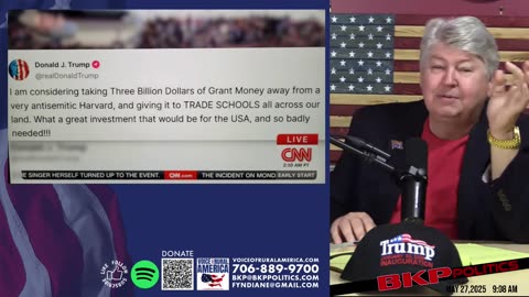 Trump’s Bold Move: Strip Harvard’s $3B for Trade Schools & Warn Putin Over Ukraine!