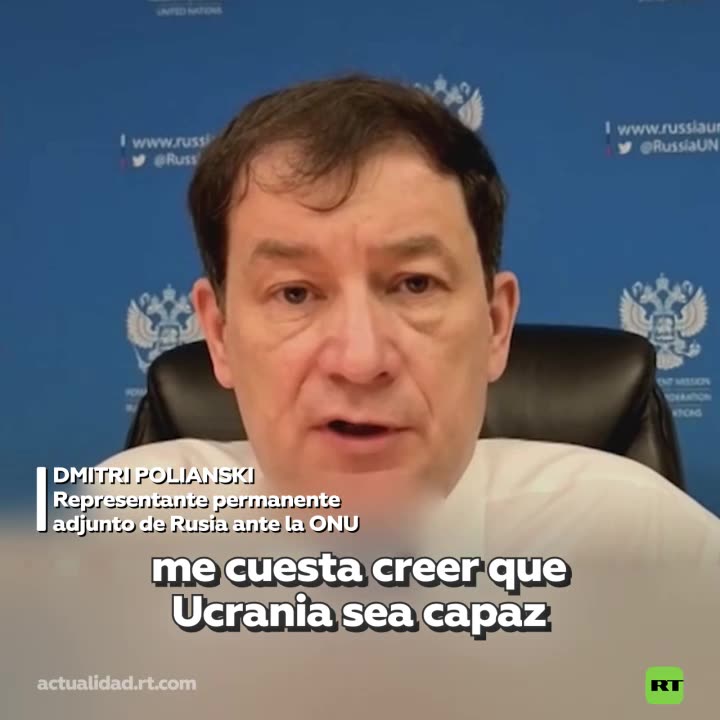 Polianski: Ucrania no actúa sola, la inteligencia occidental la ayuda