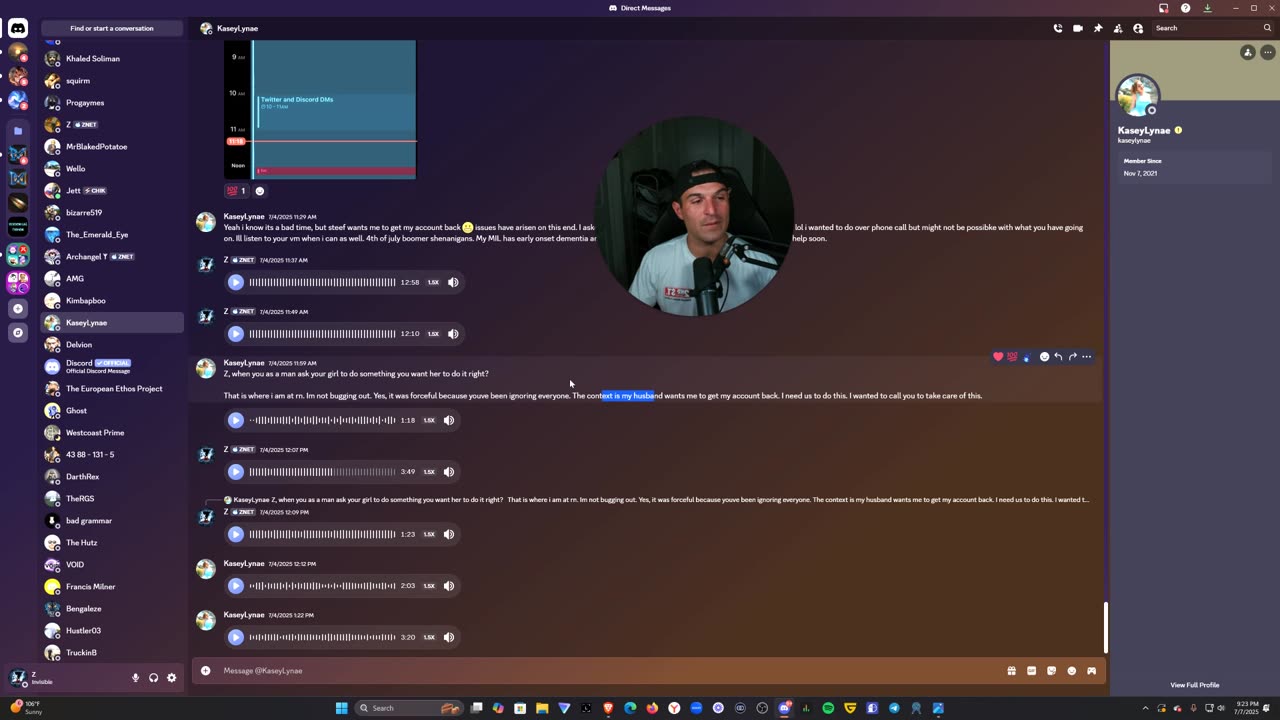 ZNET Drama and Kasey Lynae Smear Campaign Part 2: Full VMs & More
